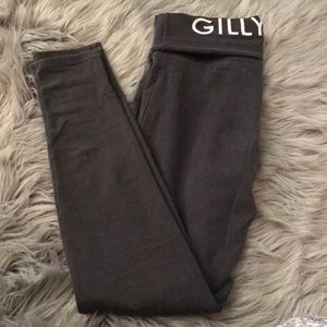 Gilly Hicks charcoal color leggings, no flaws